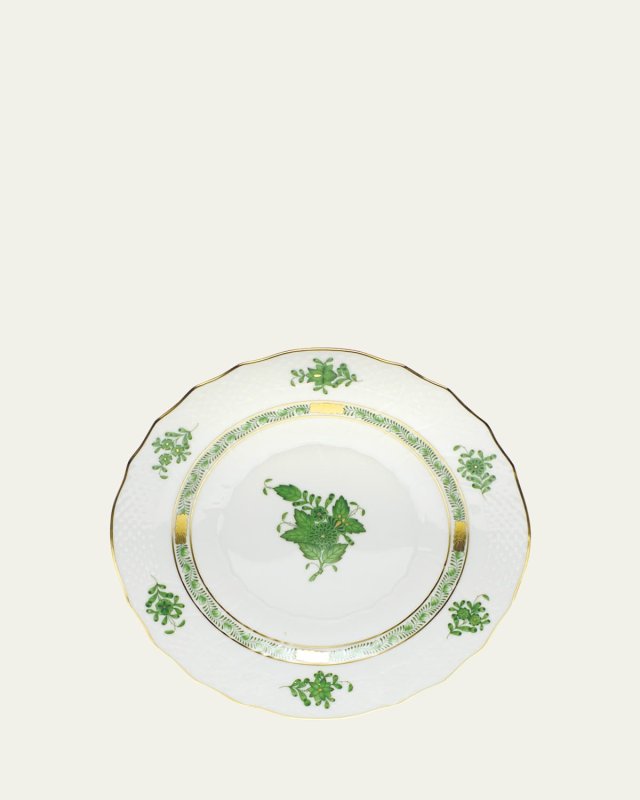 Green Chinese Bouquet Salad Plate